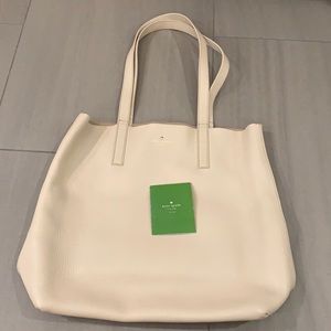 Kate Spade Tote/ off white